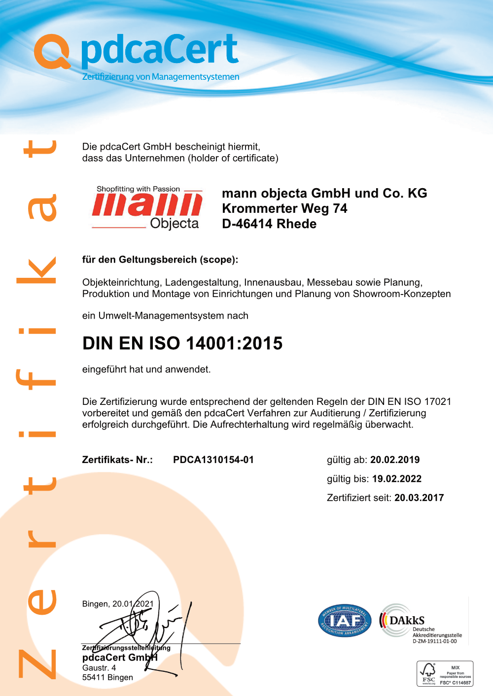 ISO EN 14001