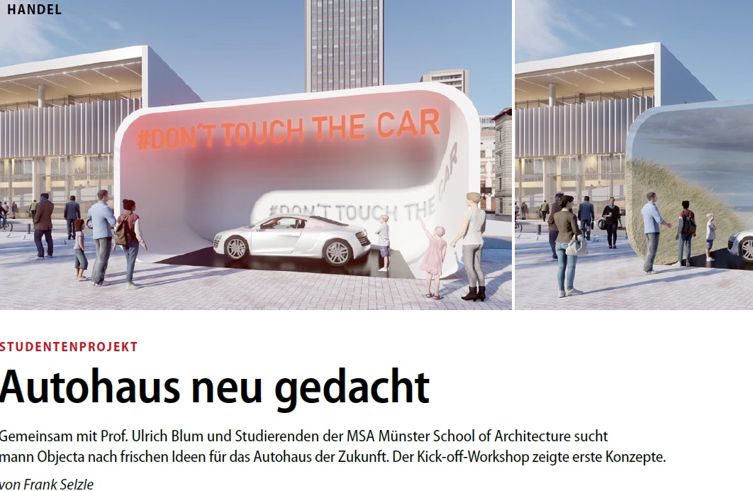 THE CAR DEALERSHIP OF THE FUTURE mann Objecta